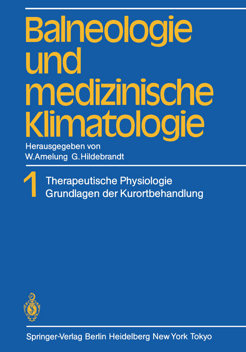 Balneologie und medizinische Klimatologie - 