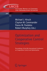 Optimization and Cooperative Control Strategies - 