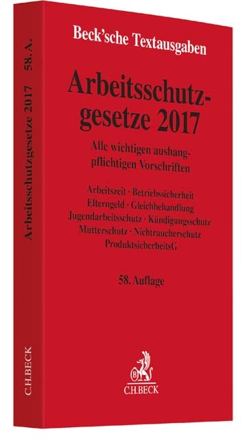 Arbeitsschutzgesetze 2017