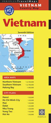 Vietnam Travel Map Seventh Edition - Periplus Editors