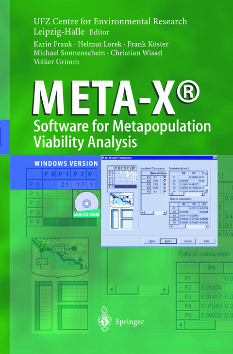 META-X®-Software for Metapopulation Viability Analysis - Karin Frank, Helmut Lorek, Frank Köster, Michael Sonnenschein, Christian Wissel, Volker Grimm