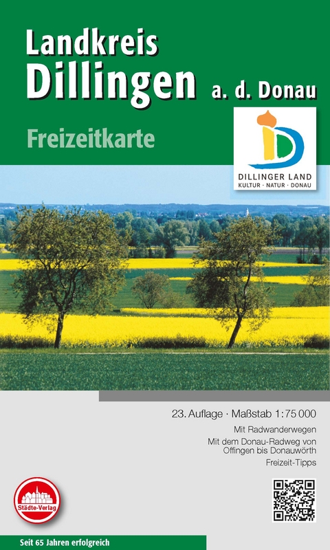 Freizeitkarte Dillingen a.d. Donau - 