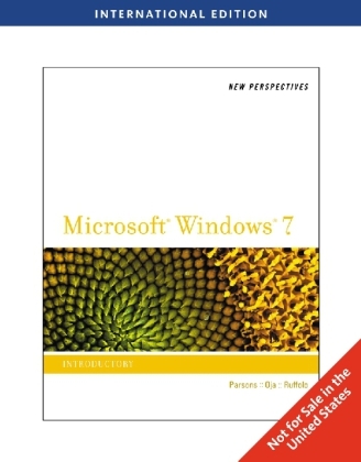 New Perspectives on Microsoft® Windows 7, Introductory International Edition - June Jamrich Parsons, Joan Carey, Dan Oja, Patrick Carey, Lisa Ruffolo