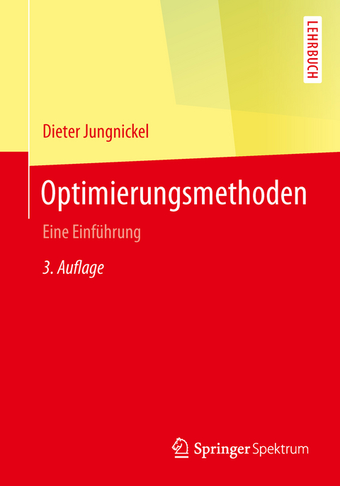 Optimierungsmethoden - Dieter Jungnickel