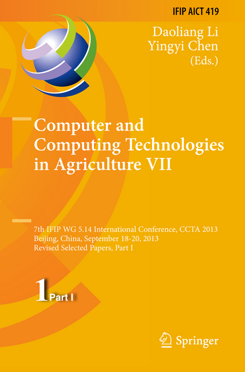 Computer and Computing Technologies in Agriculture VII - 