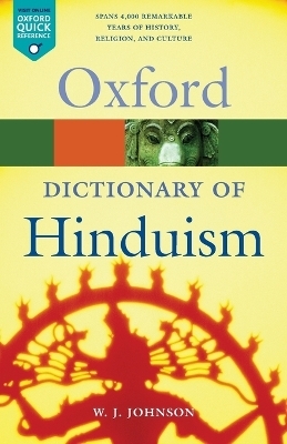 A Dictionary of Hinduism - W. J. Johnson