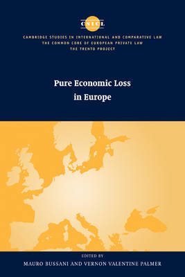 Pure Economic Loss in Europe - 