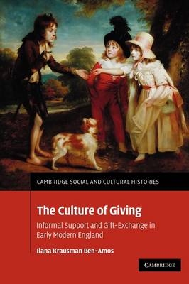 The Culture of Giving - Ilana Krausman Ben-Amos