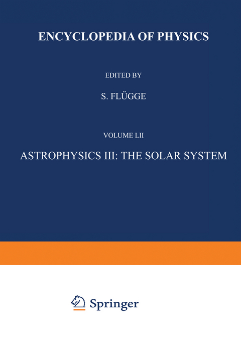 Astrophysics III: The Solar System / Astrophysik III: Das Sonnensystem - S. Flügge