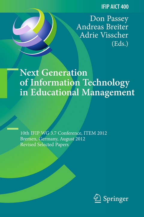 Next Generation of Information Technology in Educational Management - 