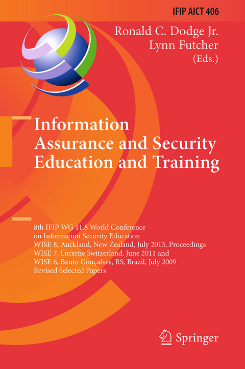 Information Assurance and Security Education and Training - 