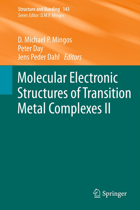 Molecular Electronic Structures of Transition Metal Complexes II - 