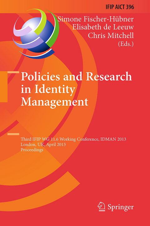 Policies and Research in Identity Management - 