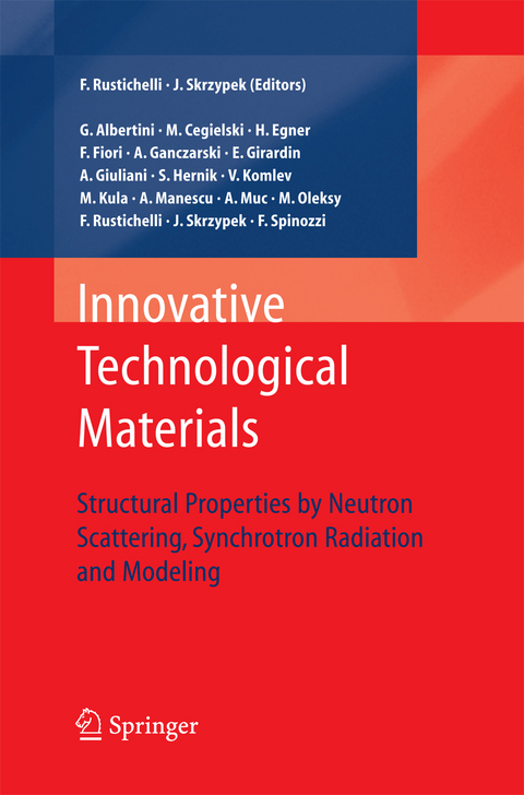 Innovative Technological Materials - 