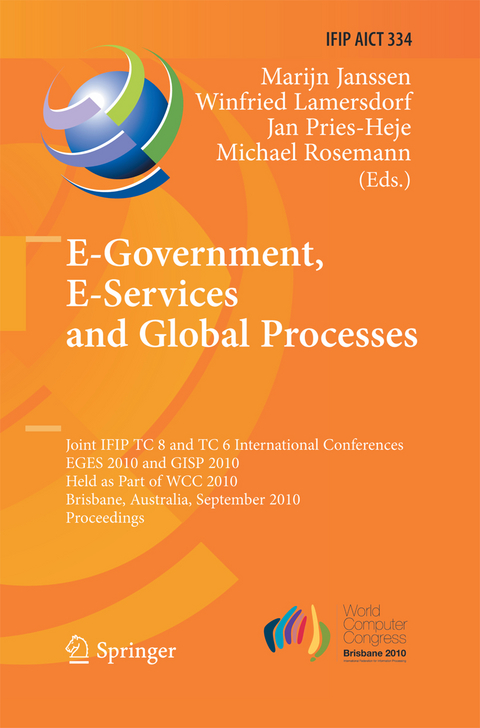 E-Government, E-Services and Global Processes - 