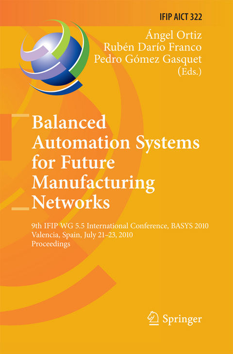 Balanced Automation Systems for Future Manufacturing Networks - 