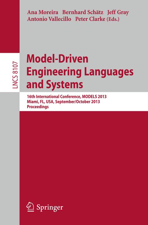 Model-Driven Engineering Languages and Systems - 