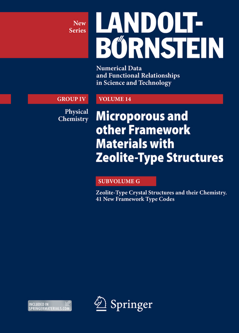 Zeolite-Type Crystal Structures and their Chemistry. 41 New Framework Type Codes - 