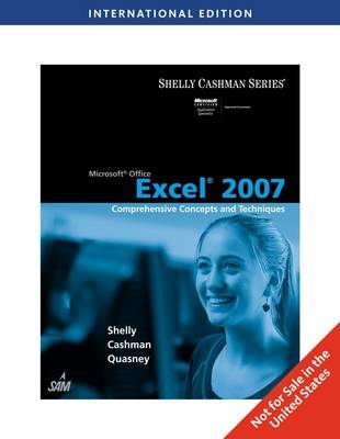 Microsoft Office Excel 2007 - Gary B. Shelly, Thomas J. Cashman, Jeffrey J. Quasney