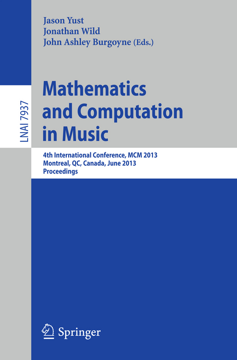 Mathematics and Computation in Music - 