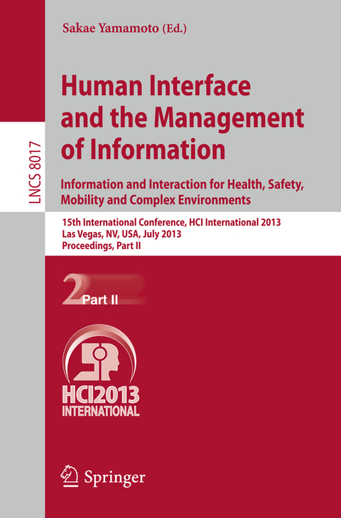 Human Interface and the Management of Information - 