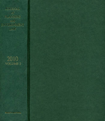 Journal of Planning and Environment Law - 