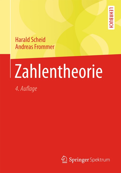 Zahlentheorie - Harald Scheid, Andreas Frommer