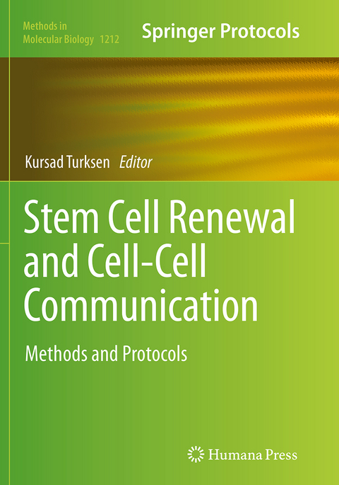 Stem Cell Renewal and Cell-Cell Communication - 