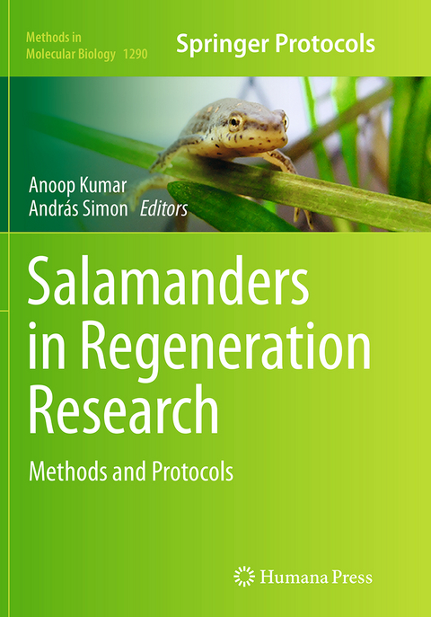 Salamanders in Regeneration Research - 