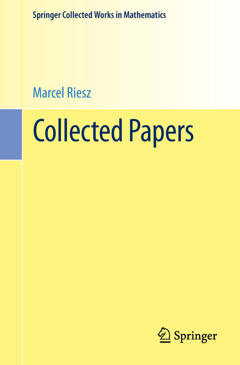 Collected Papers - Marcel Riesz