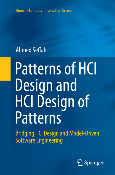 Patterns of HCI Design and HCI Design of Patterns - Ahmed Seffah