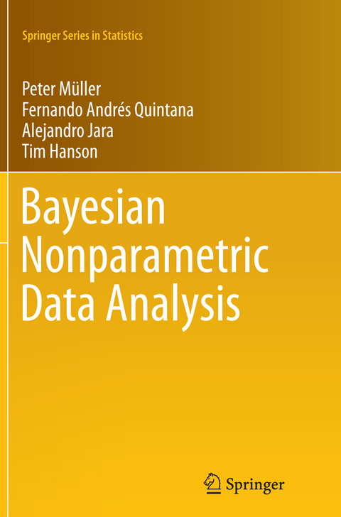 Bayesian Nonparametric Data Analysis - Peter Müller, Fernando Andres Quintana, Alejandro Jara, Tim Hanson