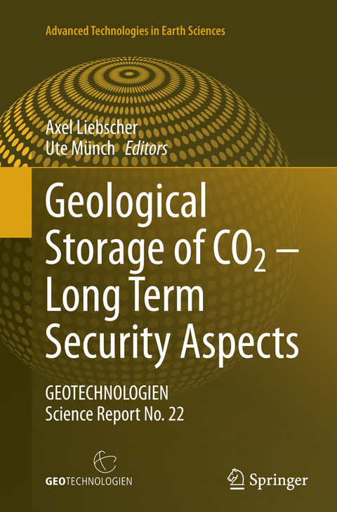 Geological Storage of CO2 – Long Term Security Aspects - 