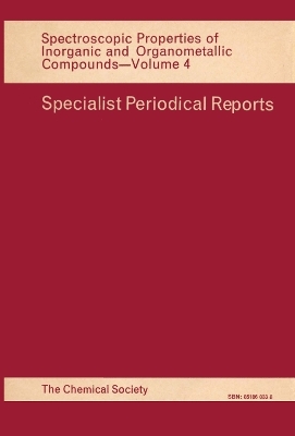 Spectroscopic Properties of Inorganic and Organometallic Compounds - 