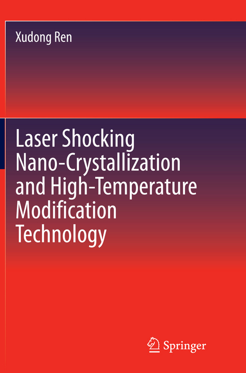 Laser Shocking Nano-Crystallization and High-Temperature Modification Technology - Xudong Ren