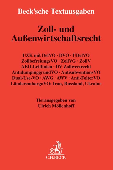 Zoll- und Außenwirtschaftsrecht - 