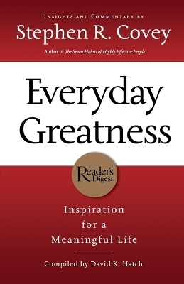 Everyday Greatness - Stephen R. Covey