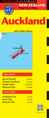 Auckland Travel Map Second Edition - Periplus Editors