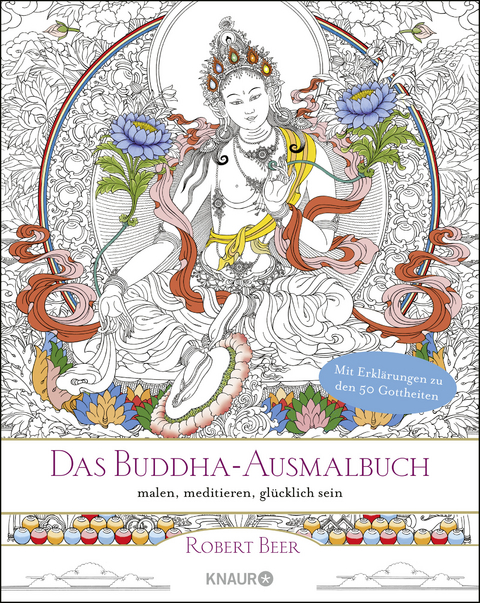 Das Buddha-Ausmalbuch - Robert Beer