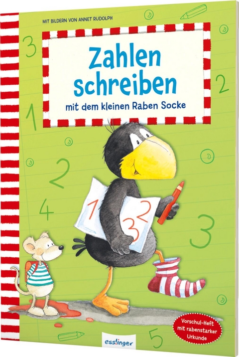 Der kleine Rabe Socke: Zahlen schreiben mit dem kleinen Raben Socke