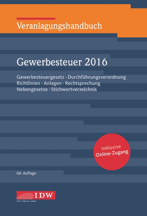 Veranlagungshandbuch Gewerbesteuer 2016 - 