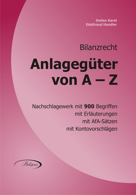 ANLAGEGÜTER VON A - Z - Detlev Karel