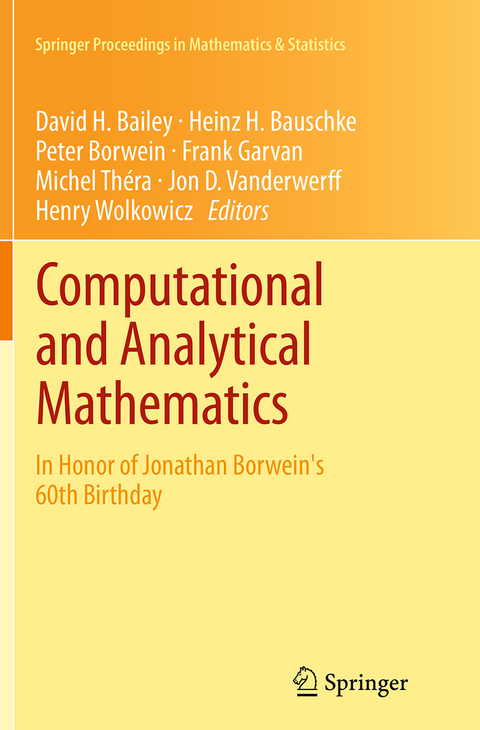 Computational and Analytical Mathematics - 