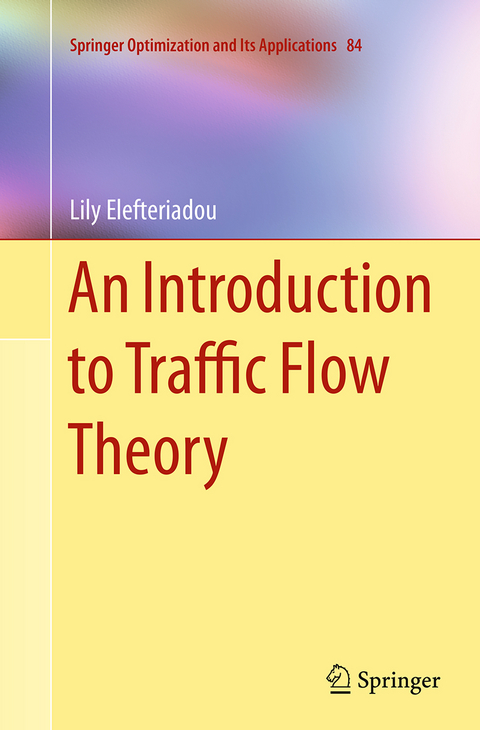 An Introduction to Traffic Flow Theory - Lily Elefteriadou