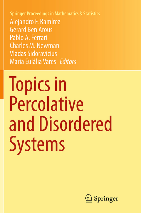 Topics in Percolative and Disordered Systems - 