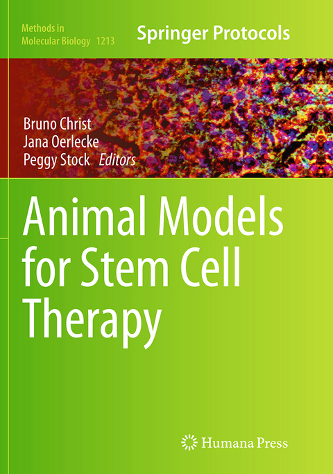 Animal Models for Stem Cell Therapy - 