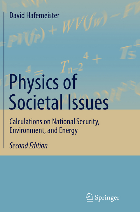 Physics of Societal Issues - David Hafemeister