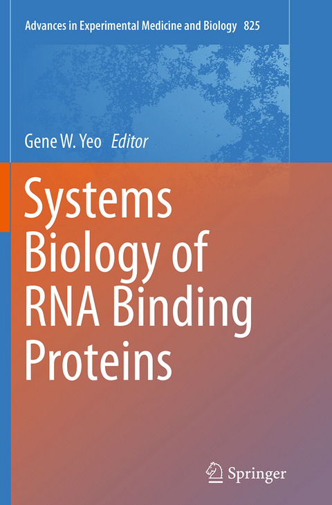 Systems Biology of RNA Binding Proteins - 