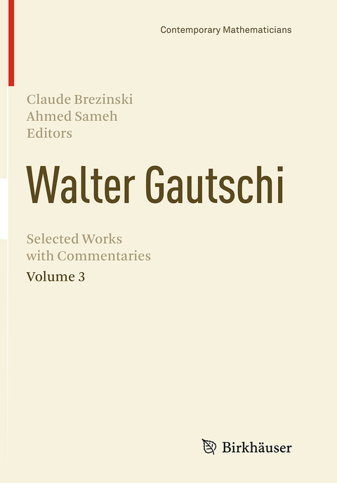 Walter Gautschi, Volume 3 - 