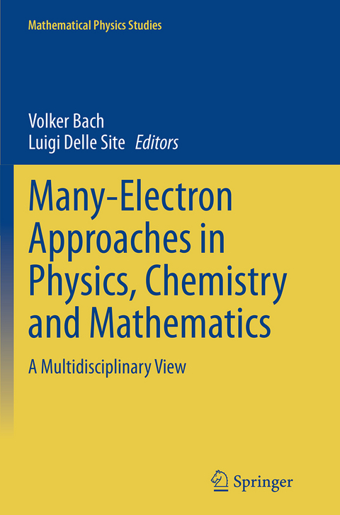 Many-Electron Approaches in Physics, Chemistry and Mathematics - 